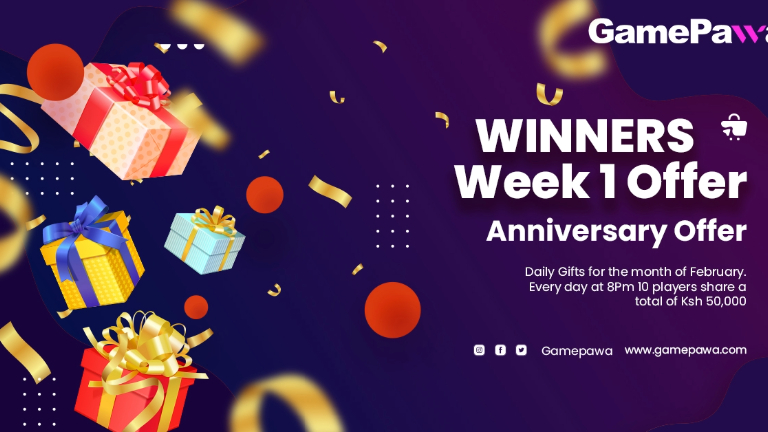  2,000 Winners Awarded During Week One of Exclusive Anniversary Offers at Gamepawa