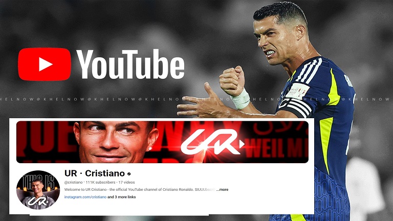 Cristiano Ronaldo Smashes YouTube Record With New Channel 