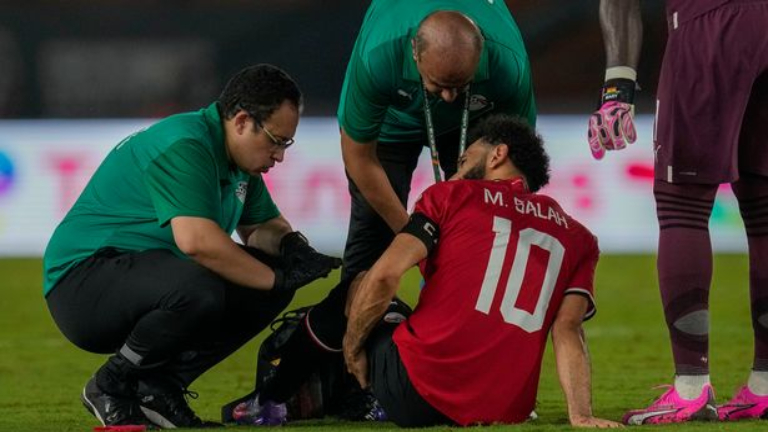 Egypt, Liverpool Sweat Over Salah's Hamstring Injury Scare 