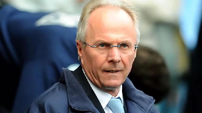 Ex-England Manager Eriksson Reveals He Has Cancer