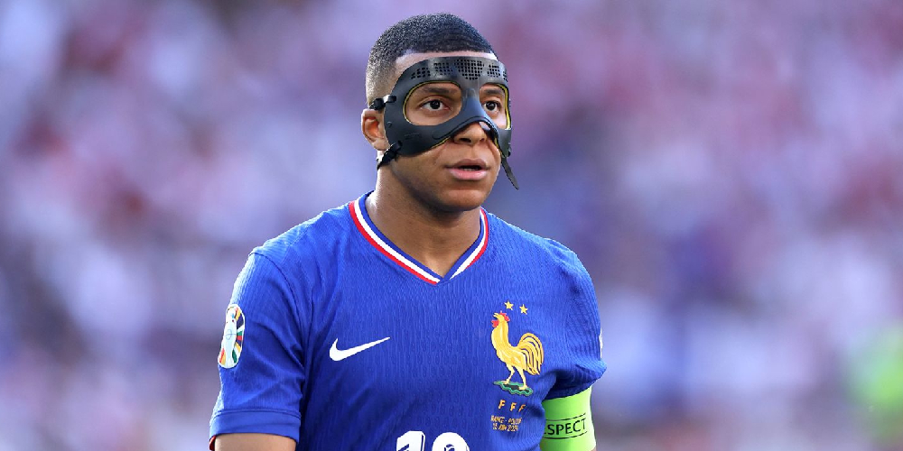 France's 'luck' Continues As Mbappe Struggles With Mask