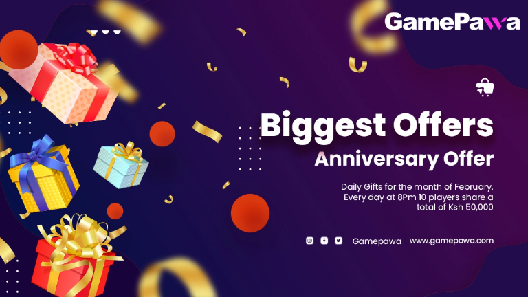 Gamepawa's First Anniversary Extravaganza: Daily Delights Await You!