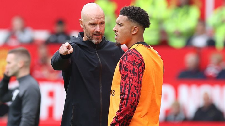 Jadon Sancho â€˜Secretlyâ€™ Hoping For Man Utd Return After Utd Boss Erik ten Hag Opens Door To His Return