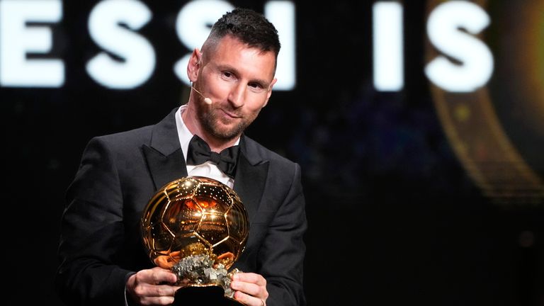 Lionel Messi Wins Record-Extending Eighth Ballon d'Or