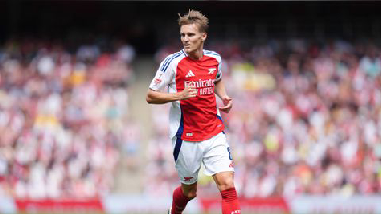 Major Boost For Arsenal As Odegaard Returns To Training