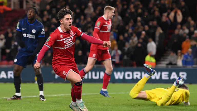 Middlesbrough Shock Chelsea in League Cup Semi-Final