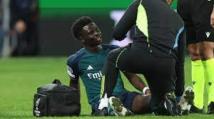 Mikel Arteta Worried About  Saka's Injury Ahead Of Man City Clash.