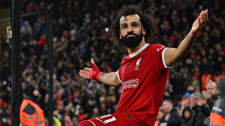 Salah Double Sends Liverpool Three Points Clear At The Top