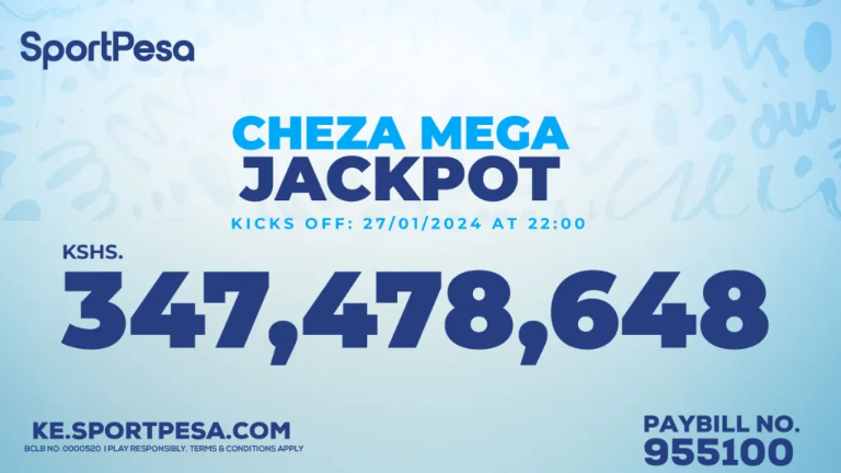 SportPesa Mega Jackpot Soars to Unprecedented Heights: Over 345 Million At Stake! 