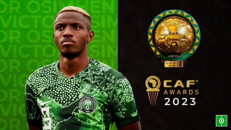 Victor Osimhen Crowned 2023 CAF Player of The Year